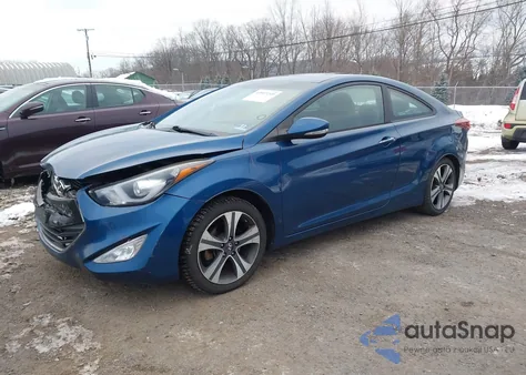 2014 Hyundai Elantra z USA, uszkodzony, nr VIN KMHDH6AH0EU024277